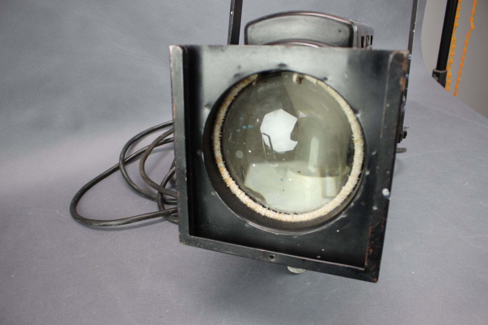 Vintage Czechoslovakian Theater Spotlight Episkop 1960 photo for sale