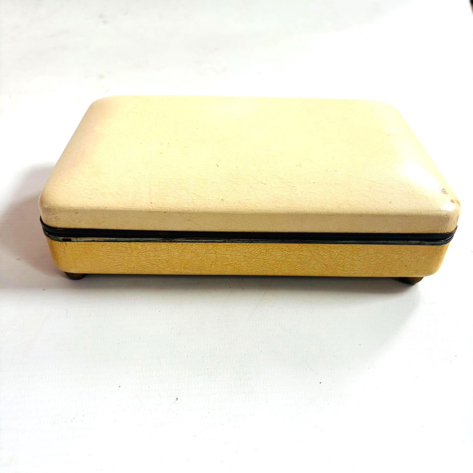 Collectable Lador Rare & Beautiful Swiss Reuge 1940s Musical Jewellery Box With Dancing Ballerina photo furniture