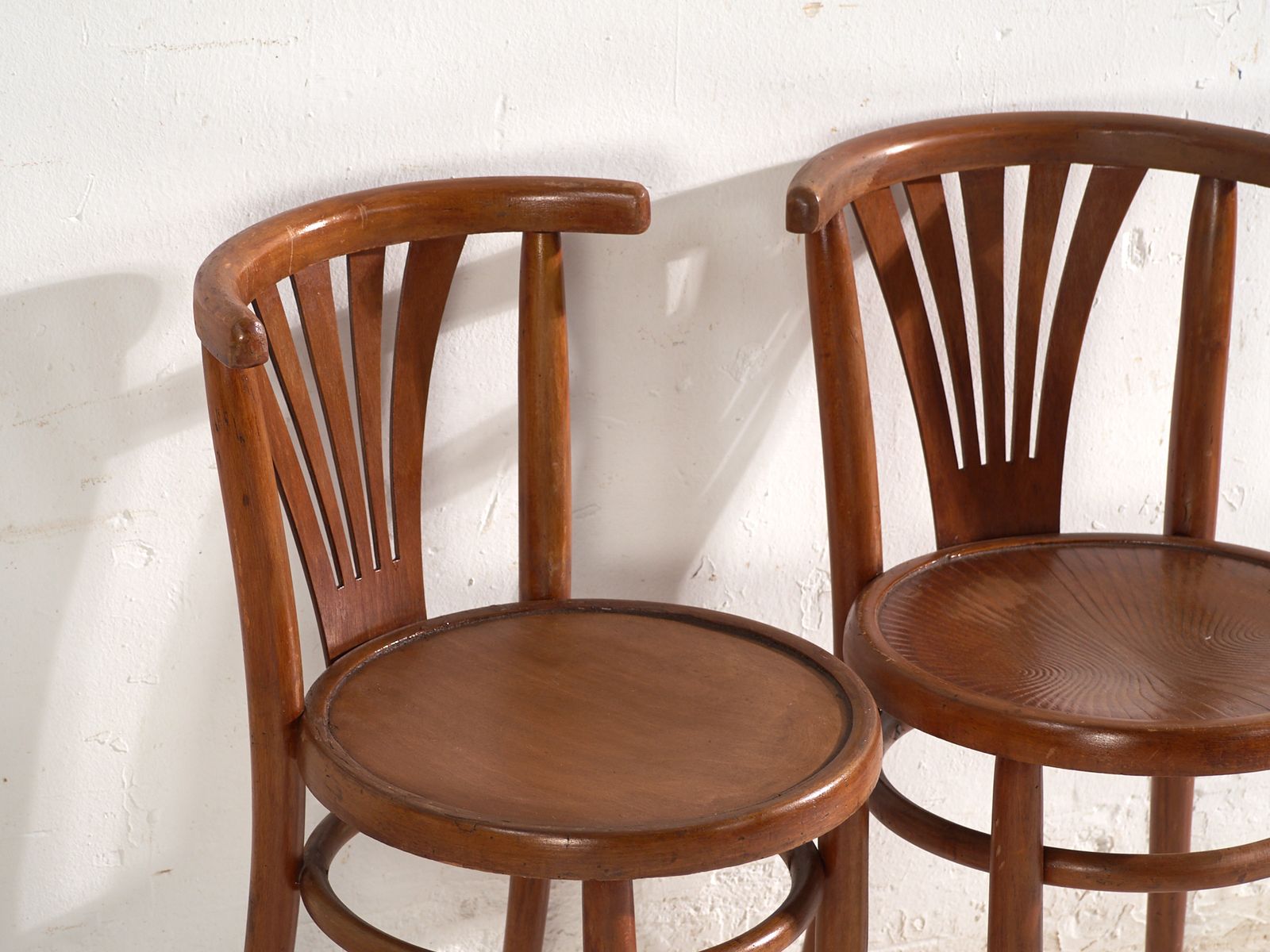 Antique Chairs In Thonet Style Bentwood – Hungary, Circa 1960 #7 photo for sale