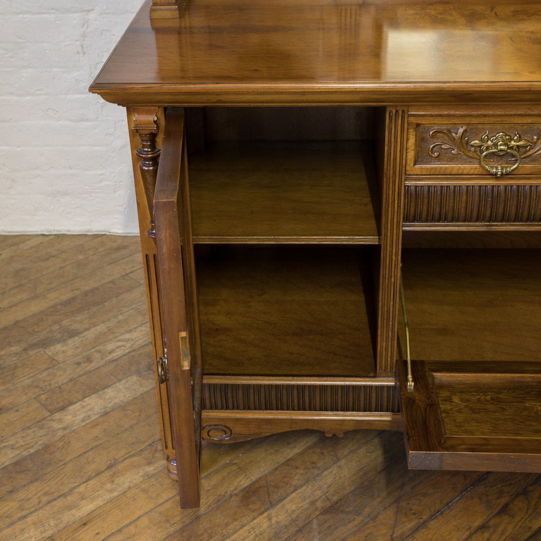 Victorian Pollard Oak Sideboard photo 4620.0