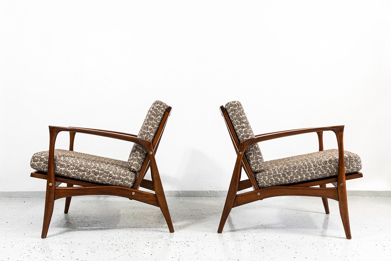 Mid Century Armchairs, Denmark, 1960s, Set Of 2 photo 2400.0