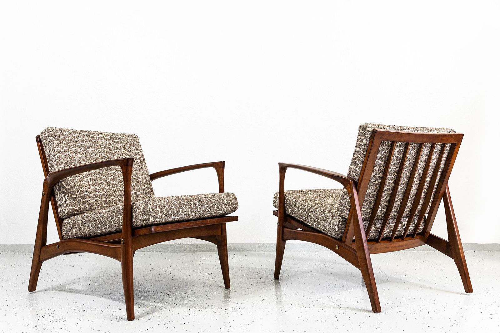 Mid Century Armchairs, Denmark, 1960s, Set Of 2 photo vintage