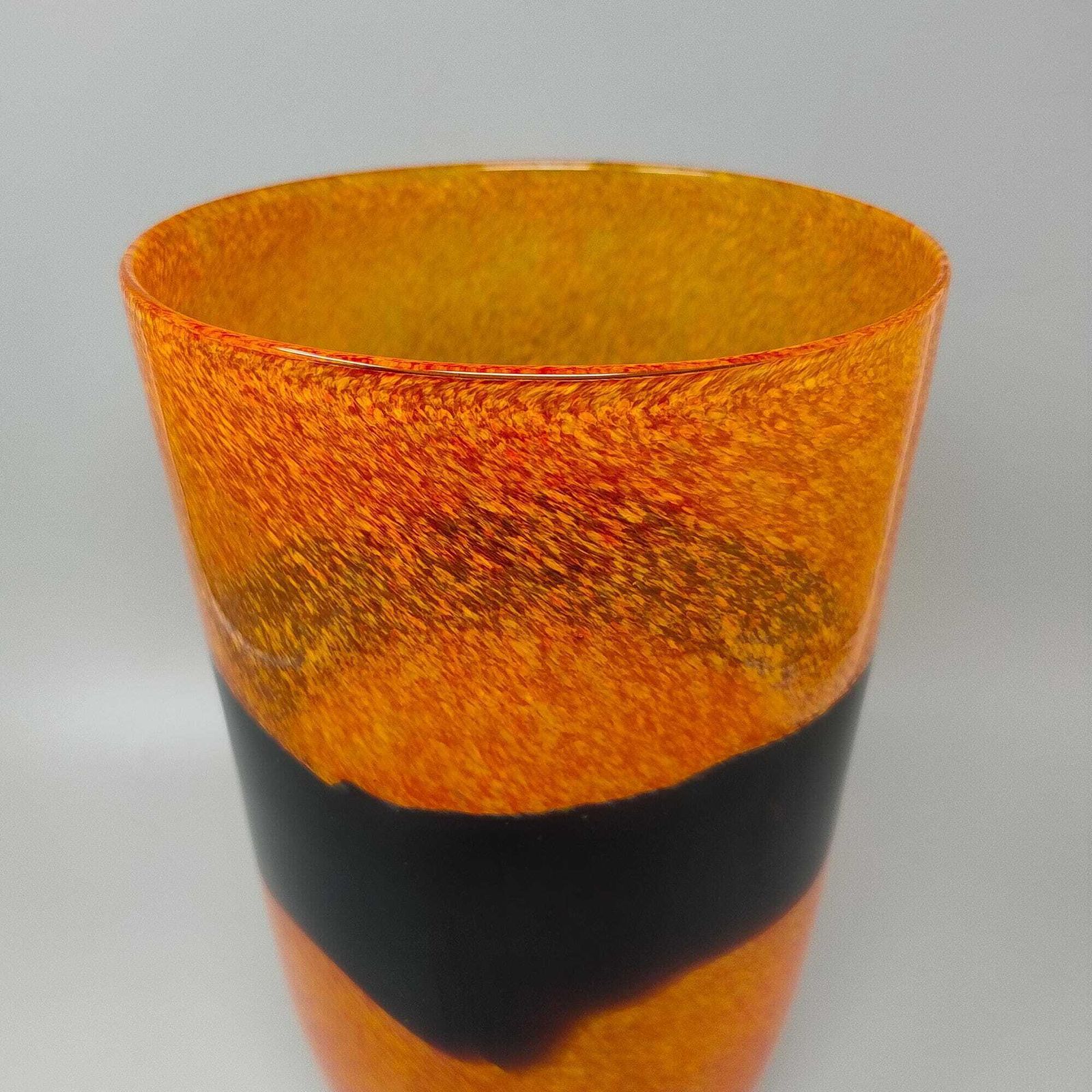 Vase Ca' Dei Vetrai en verre de Murano, années 1970, Italie photo buy