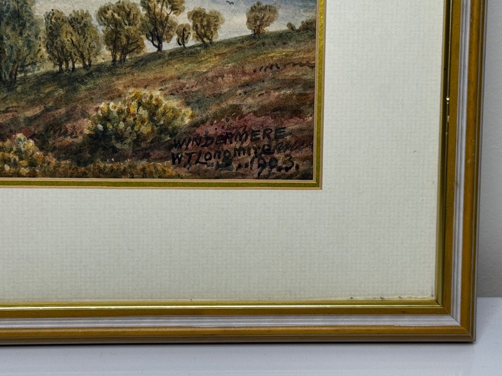William Taylor Longmire, Windermere, aquarel met uitzicht op de Langdale Pikes photo buy