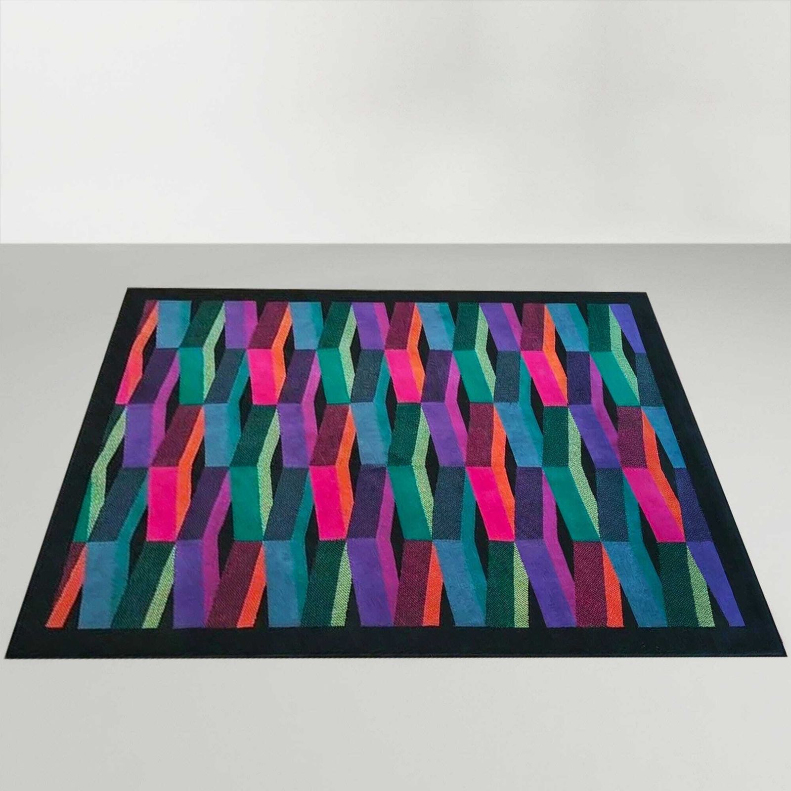 Stunning 1980s Italian Post Modern Wool Rug By Missoni For T&J Vestor. photo furniture