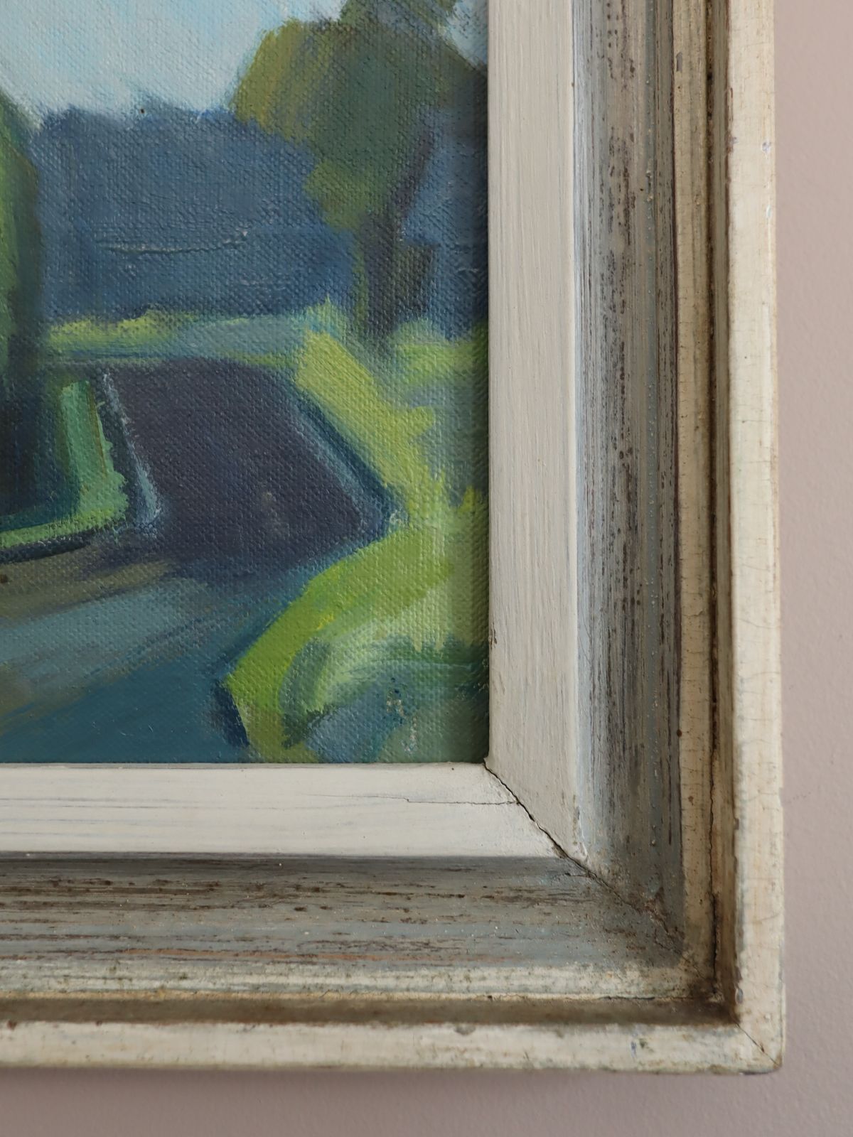 The Path Beyond, In Oil Onto Canvas Mid 20th Century photo 468.0
