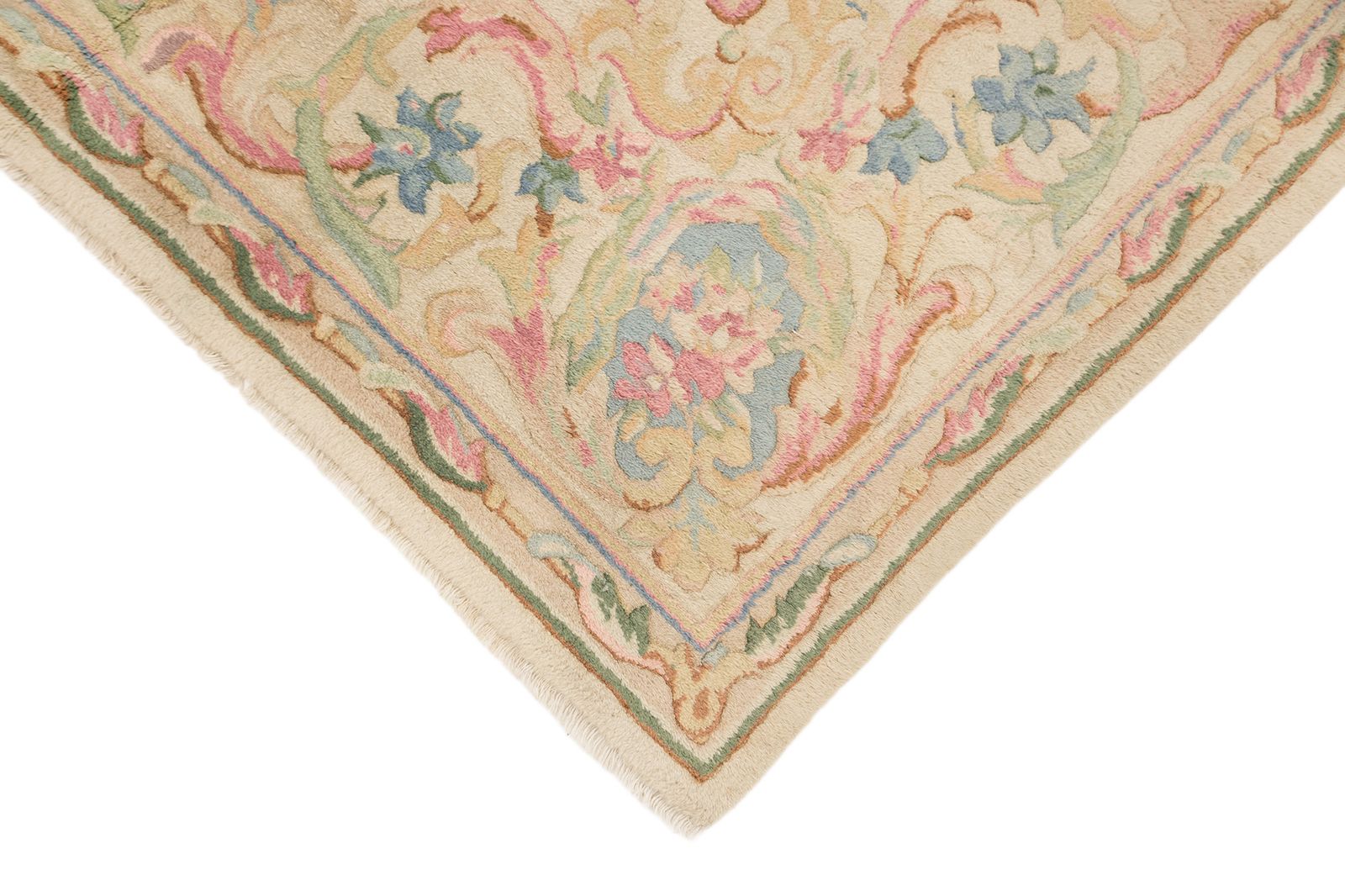 Antique French Savonnerie Rug, 432 × 285cm, Circa 1920s photo vinterior