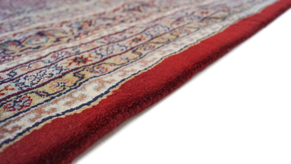 Vintage Indiaas Jaipur tapijt, rood, 546 × 367 cm, ca. jaren 1990 photo buy