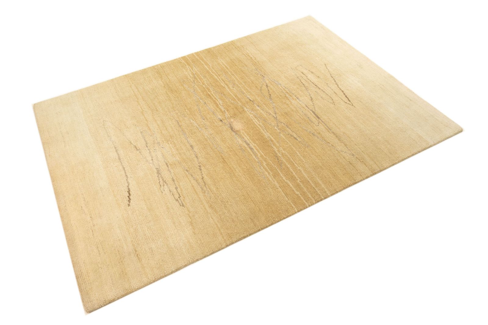 Handgeknoopt Nepalees wollen en zijden vloerkleed, 239 × 170 cm photo furniture