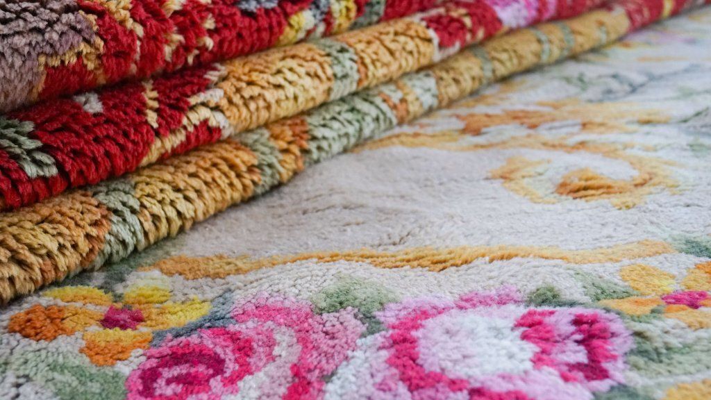 Spanish Savonnerie Rug, Golden Yellow, 800 × 330cm, Circa 1970s photo buy