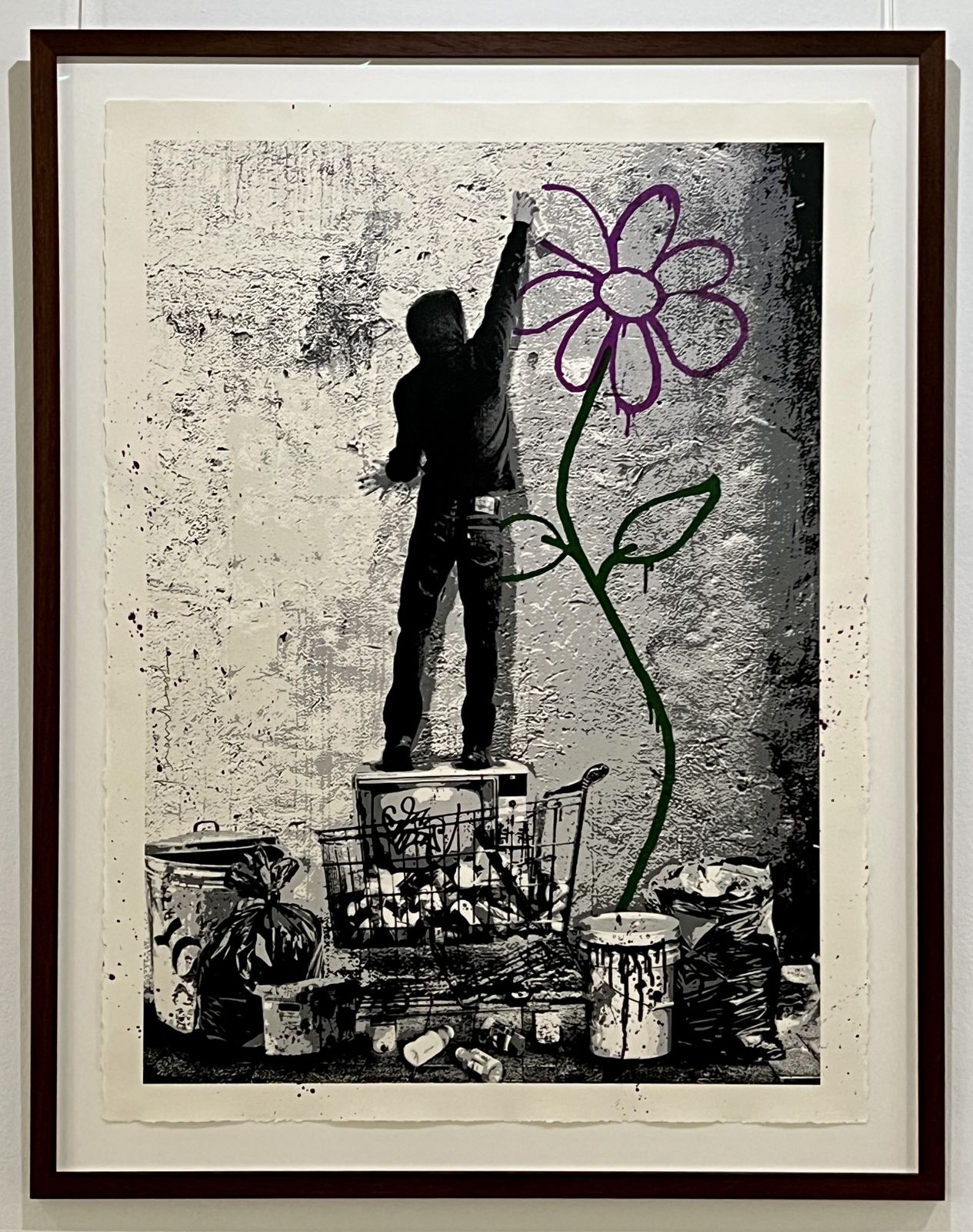 Eternity   Screen Print By Mr Brainwash, Hand Signed, Edition Of 150