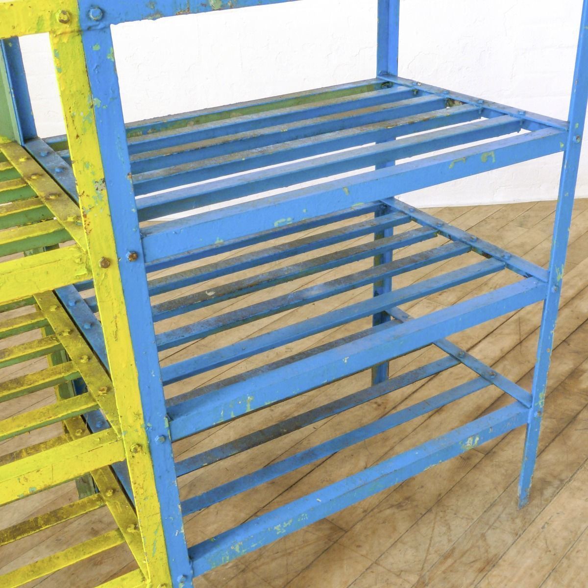 Skip To The Beginning Of The Images Gallery Industrial Steel Shelving photo for sale