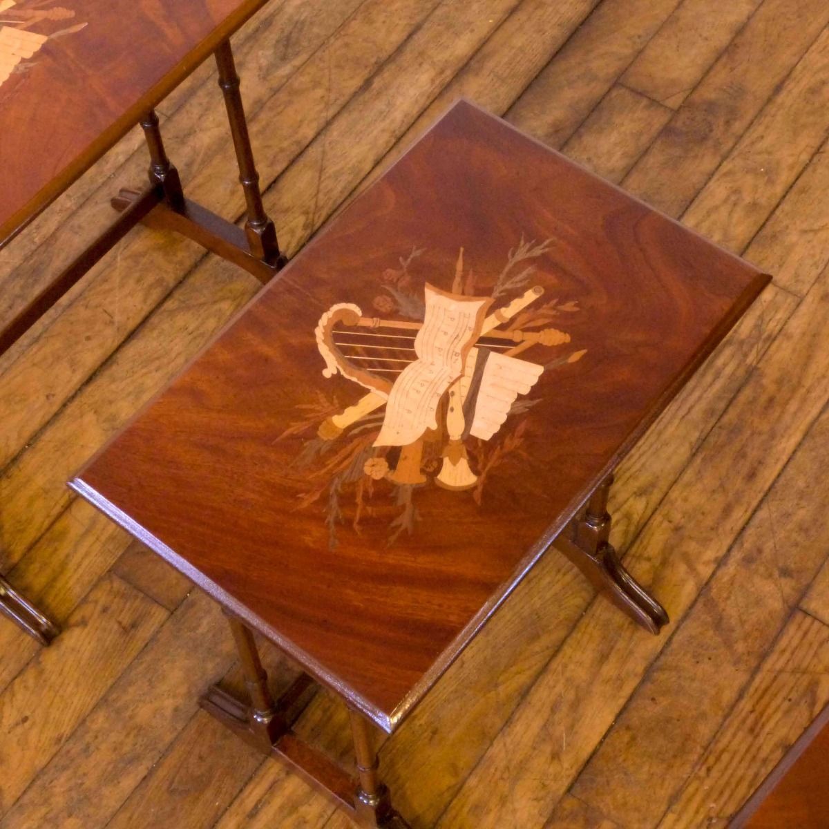 Skip To The Beginning Of The Images Gallery 1960s Mahogany Nest Of Tables photo Furniture