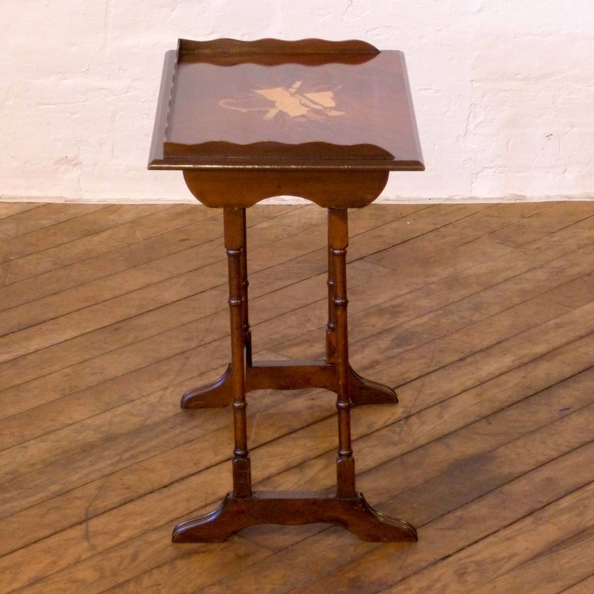 Skip To The Beginning Of The Images Gallery 1960s Mahogany Nest Of Tables photo vintage