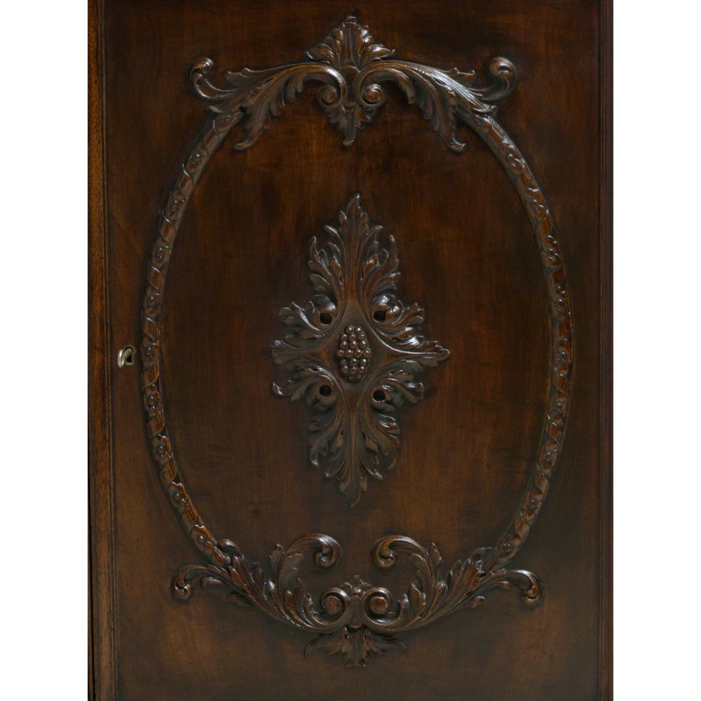 Edwardian Mahogany Twin Pedestal Sideboard photo furniture