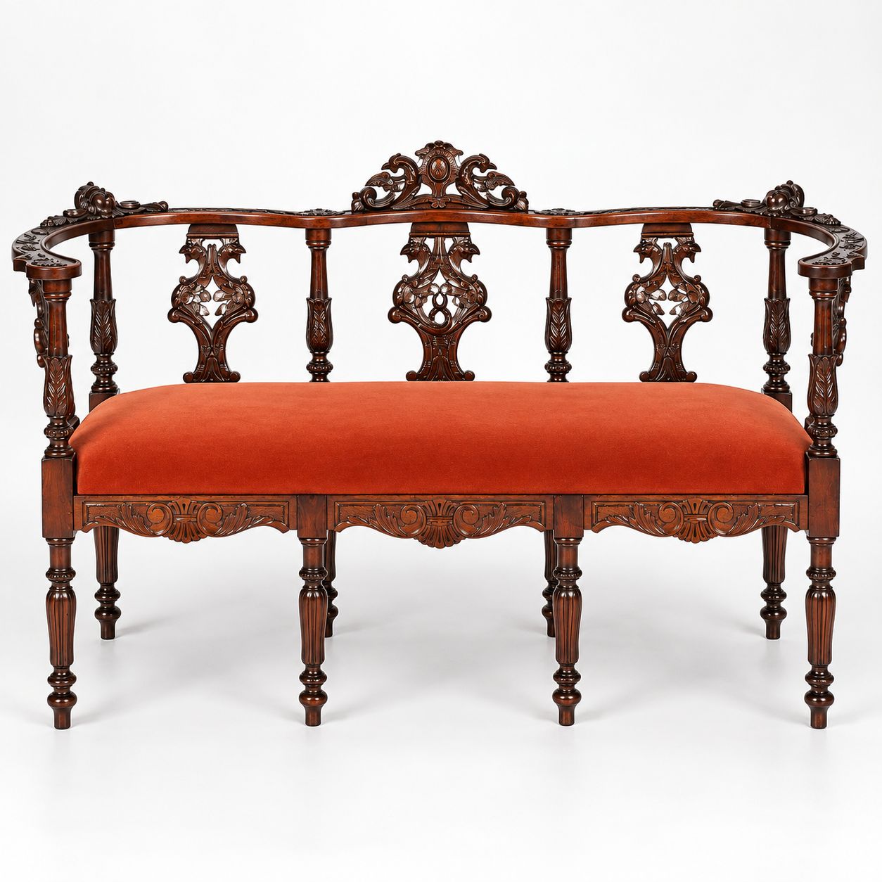 Venetian Salon Suite Sofa & Archairs By Vincenzo Cadorin Atelier For Fratelli Testolini photo 88000.0