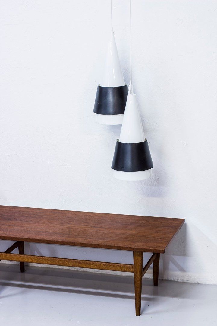 Rare "Struten" Pendant Lamps By Hans Bergström photo furniture