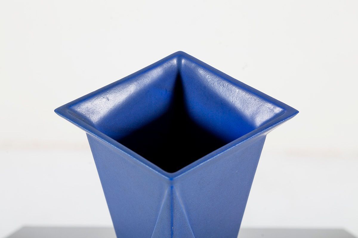 Large Ceramic Vase By Jan Van Der Vaart For Makkum, 1980s photo for sale