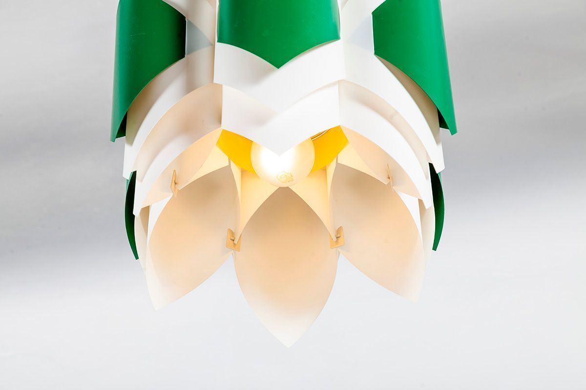 Vintage Pendant Lights By Lars Schiøler For Hoyrup, 1960s, Set Of 2 photo 670.0