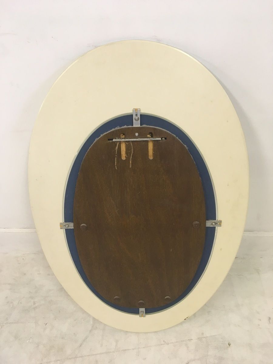 Vintage 1960s Italian Coloured Mirror By Cristal Arte photo furniture