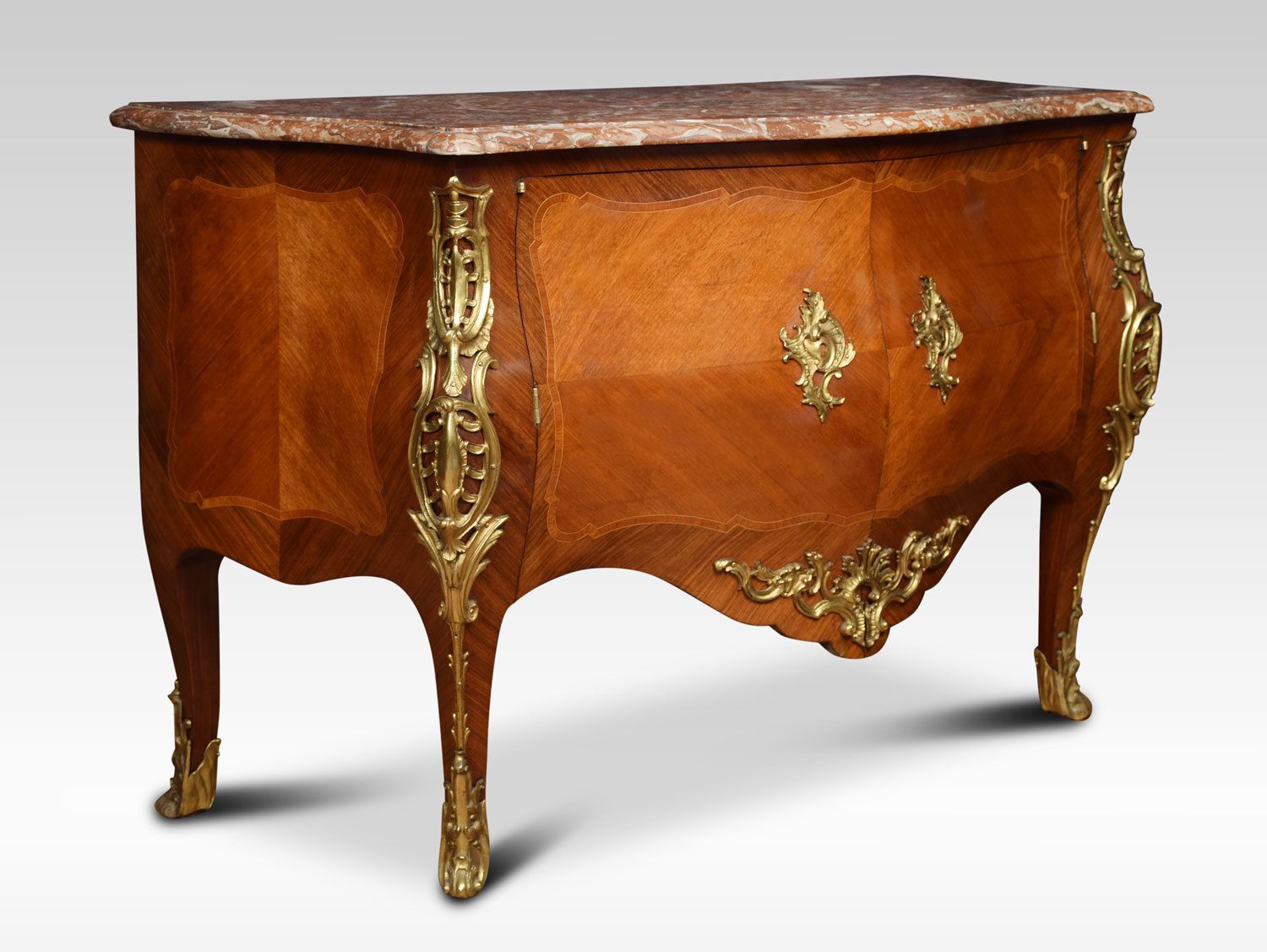 Late 18th Century French Gilt Bronze Mounted Kingwood Commode photo furniture