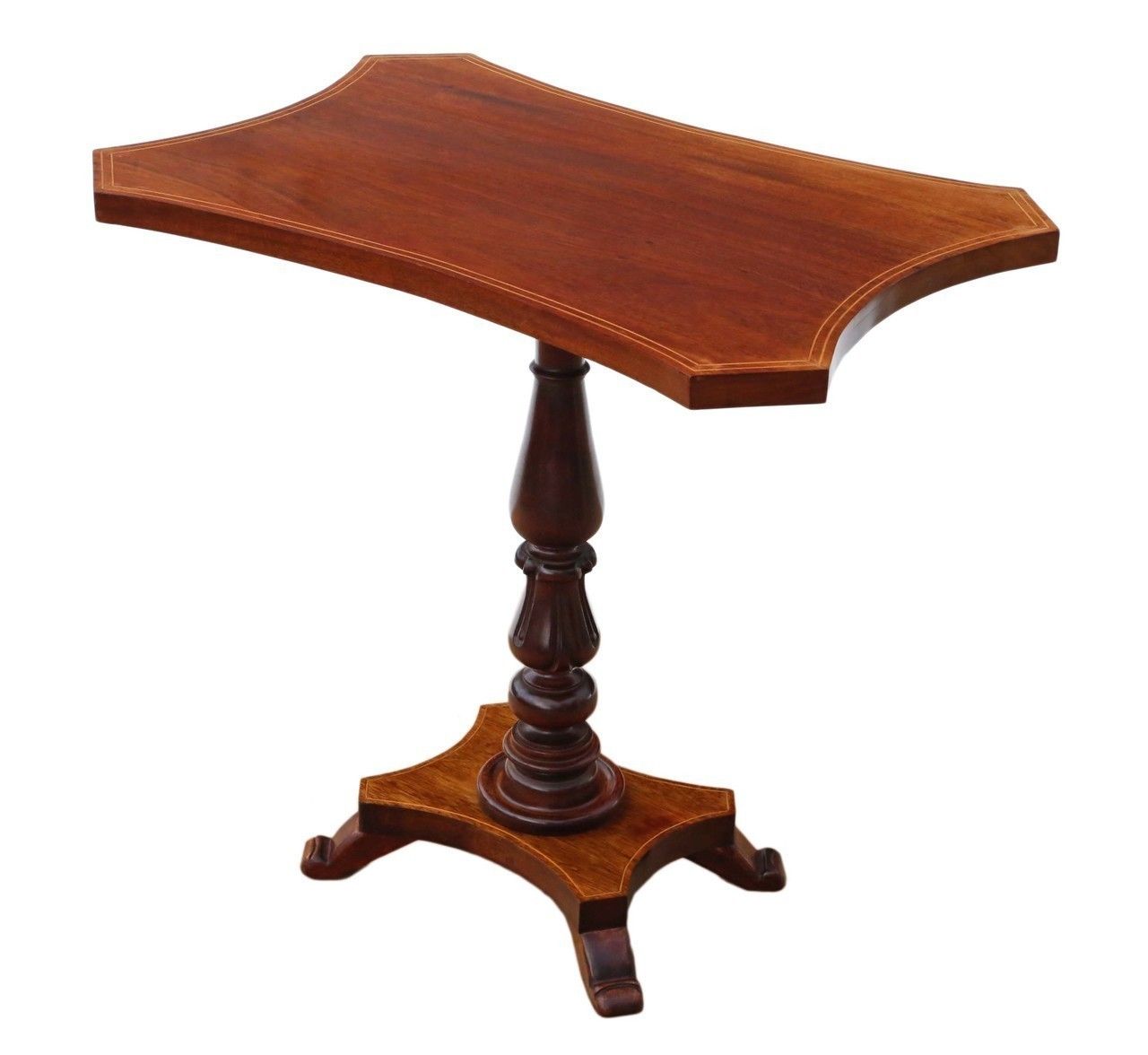 Regency G. Smith Mahogany Wine Table Side photo 395.0