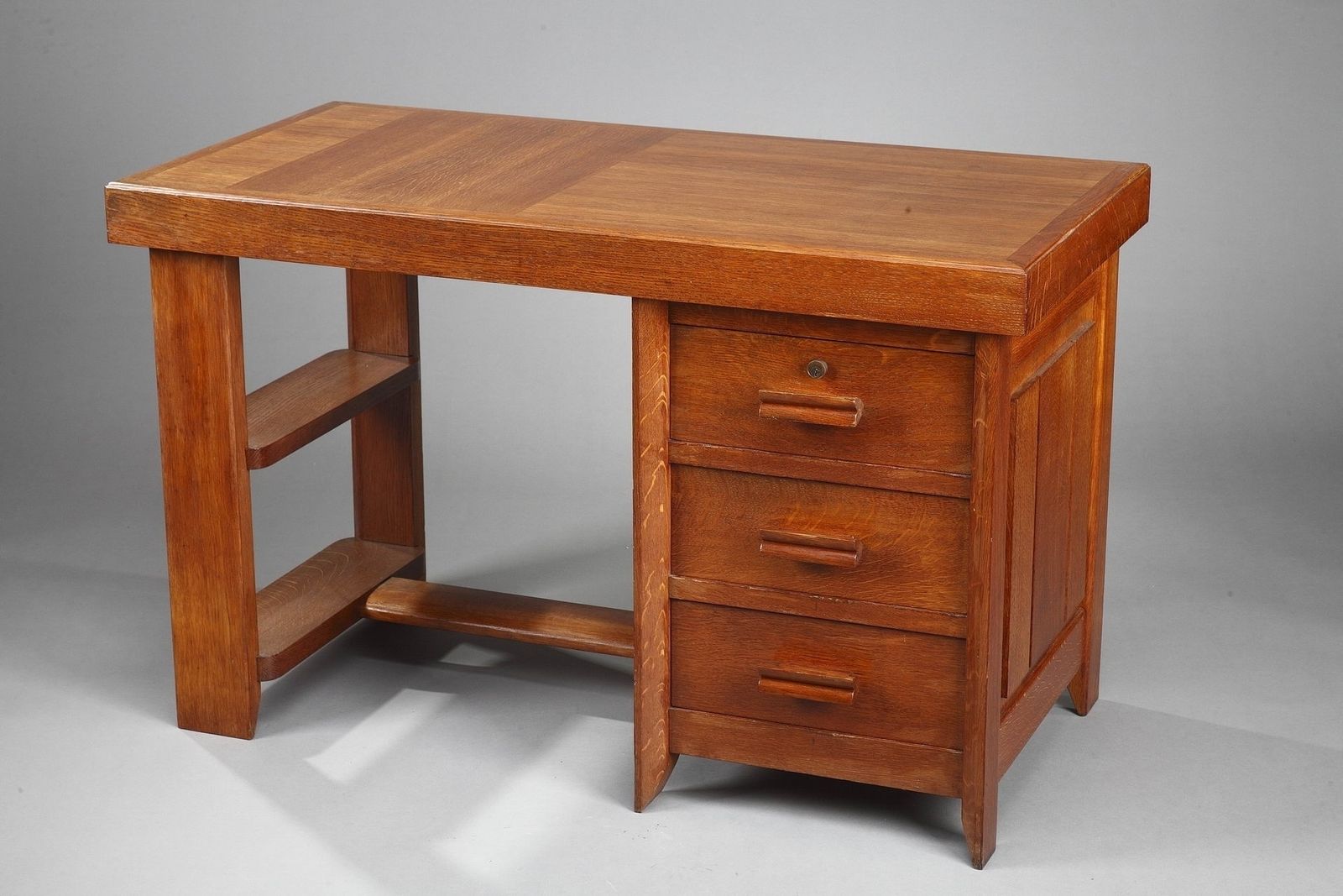 Pierre Bloch & Charles Dudouyt Desk, 1950s photo furniture