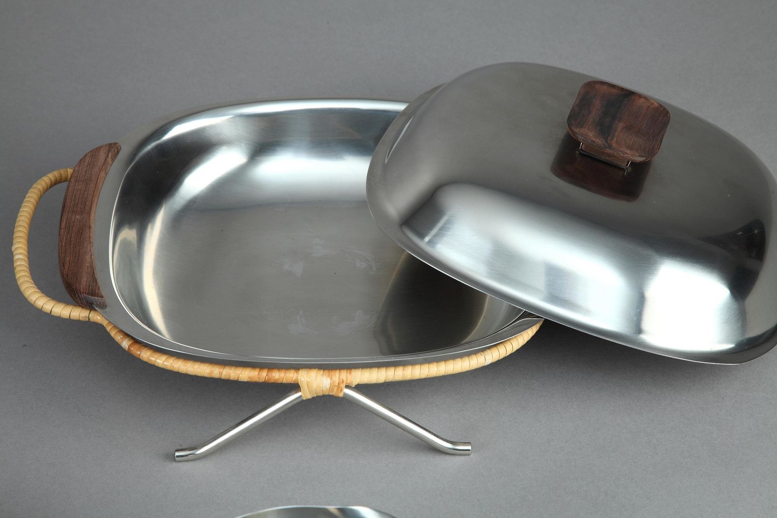 Service de table Lundtofte Denmark et Dana Stainless DFA photo vintage