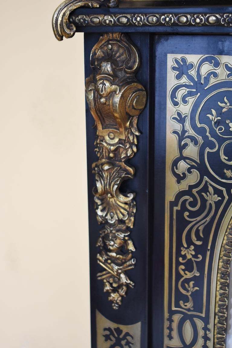 Pair Of 19th Century French Ebonised Boulle Cabinets photo 7500.0