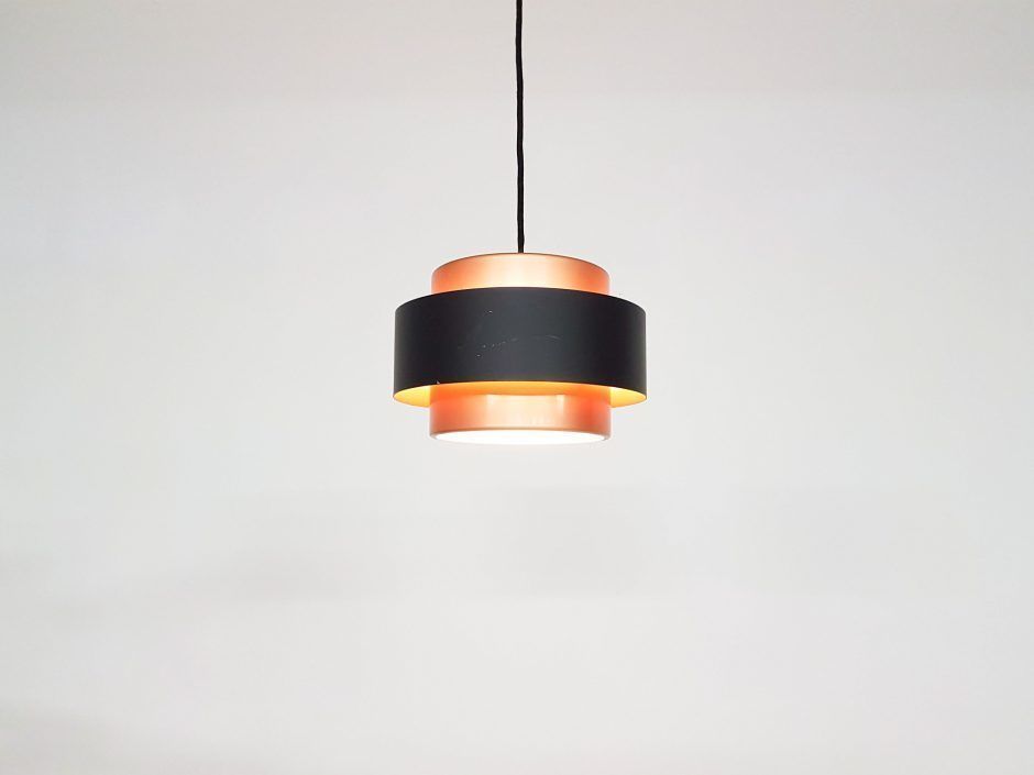 Jo Hammerborg “Juno” Pendant Light For Fog & Morup, Denmark 1960’s photo Lighting
