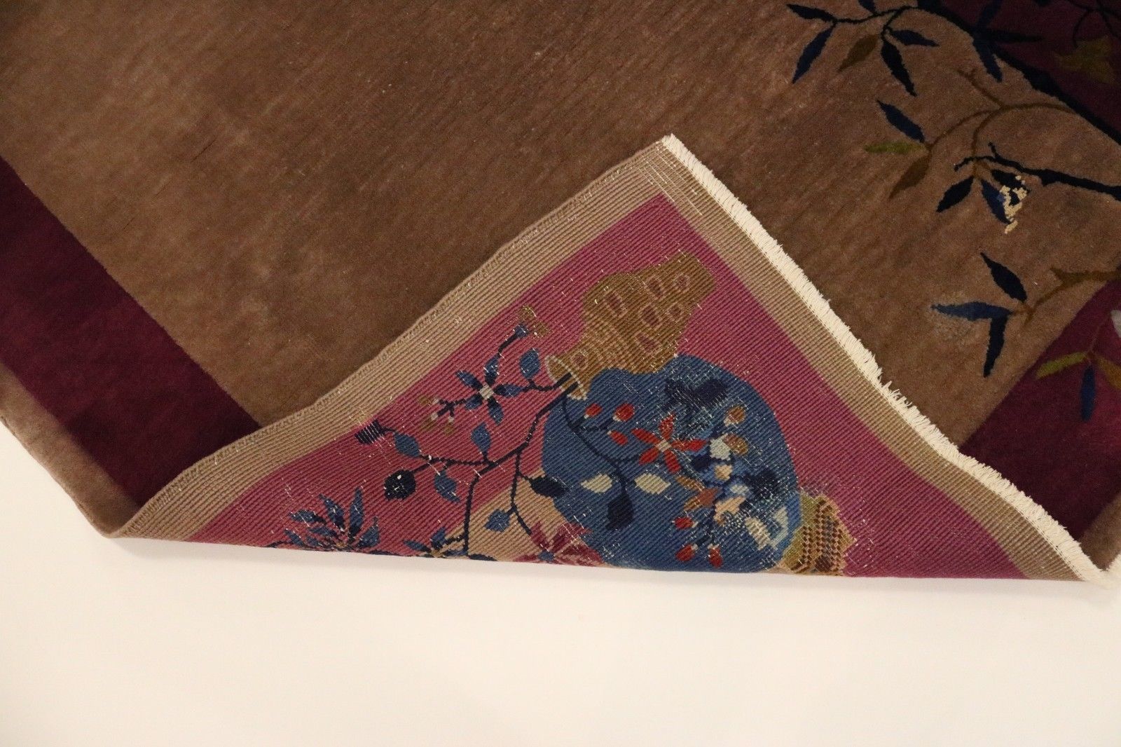 Beijing 1900 Reimport USA Oriental Rug 1.99 X 1.18 photo for sale