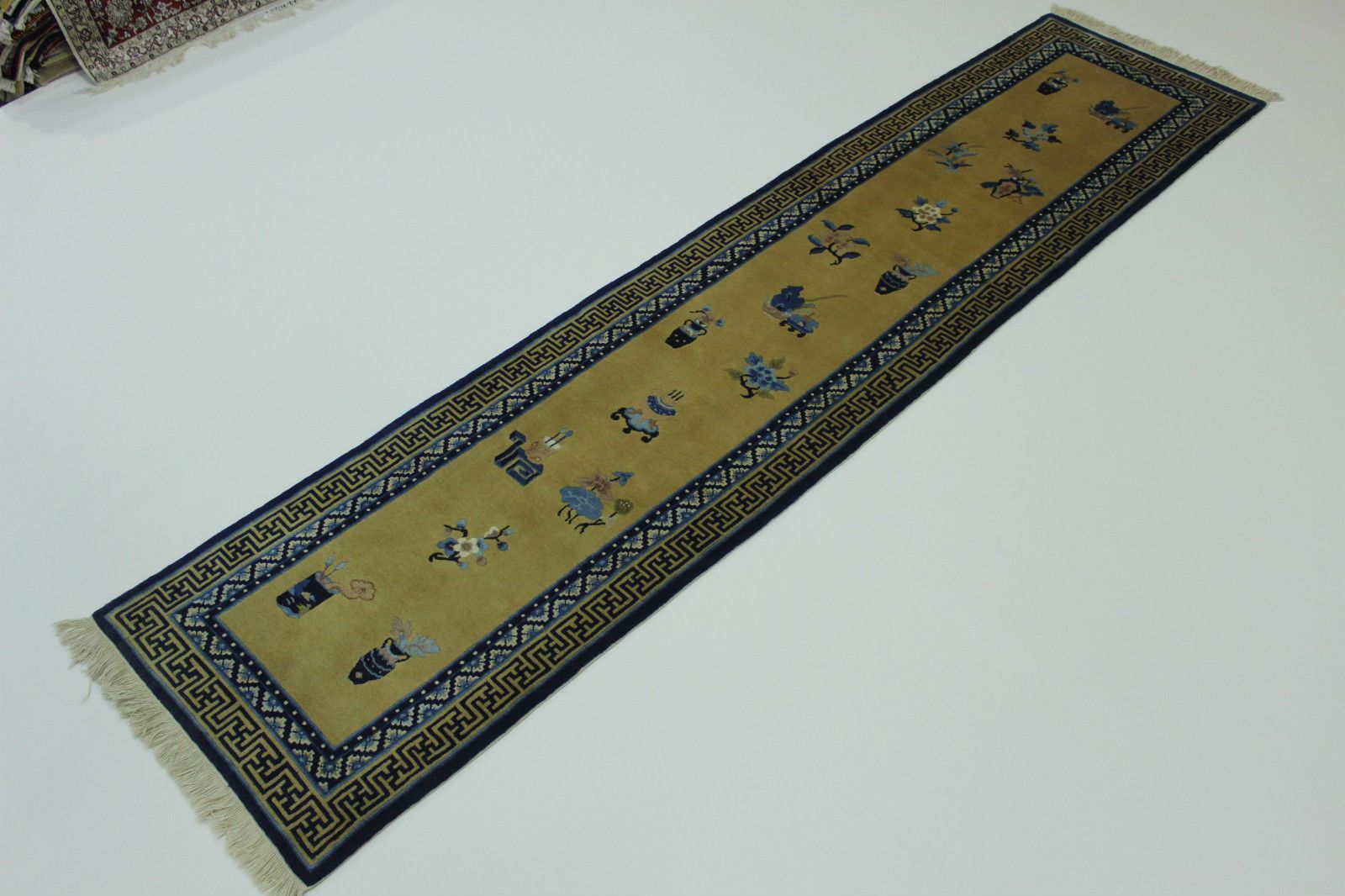 S.Antik Beijing Very Fine Oriental Rug 3,04 X 0,70 photo furniture