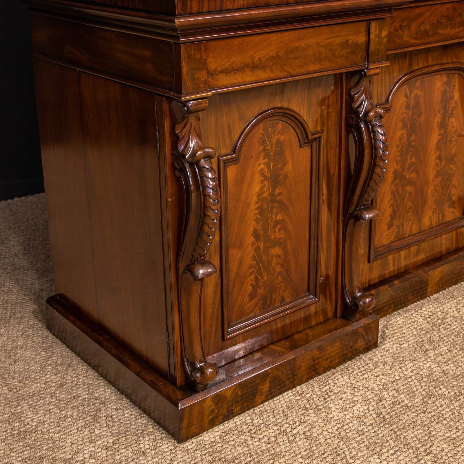 Furniture Mid Victorian Mahogany Sideboard photo