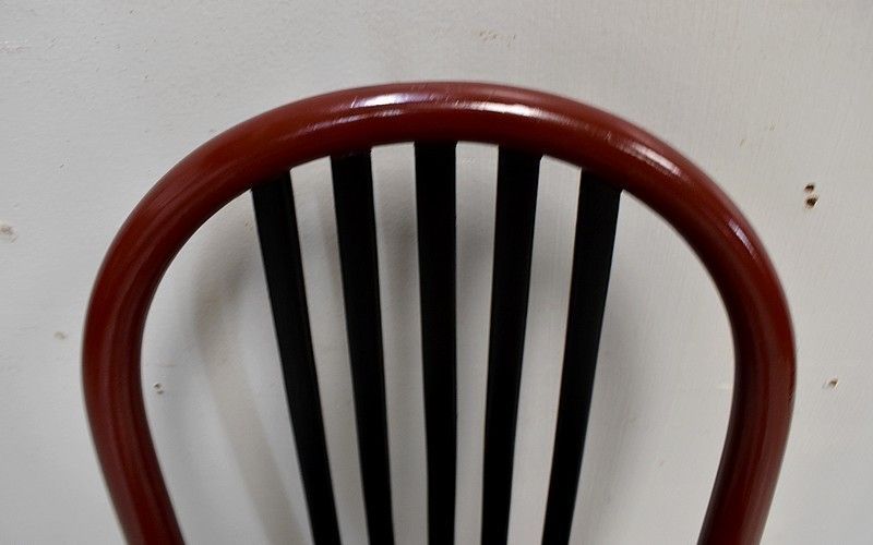 Vintage Painted Wood Chair   1940/1950 photo vinterior