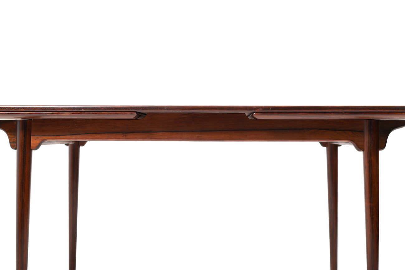 Furniture Mid Century Danish Dining Table By Gunni Omann photo