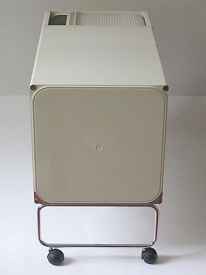 Zeldzaam Joe Colombo Vierkant Plastieksysteem In Wit, Jaren 1960 photo furniture