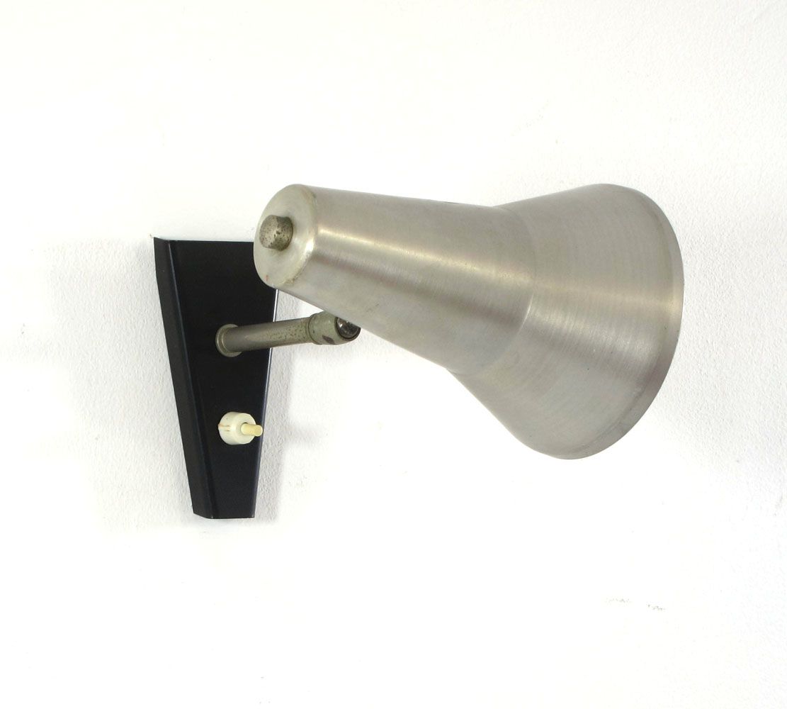 Aluminium Lamp 1950s Dutch Design photo furniture