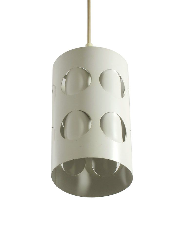 Sixties Raak Vintage Design Metal Folded Pendant