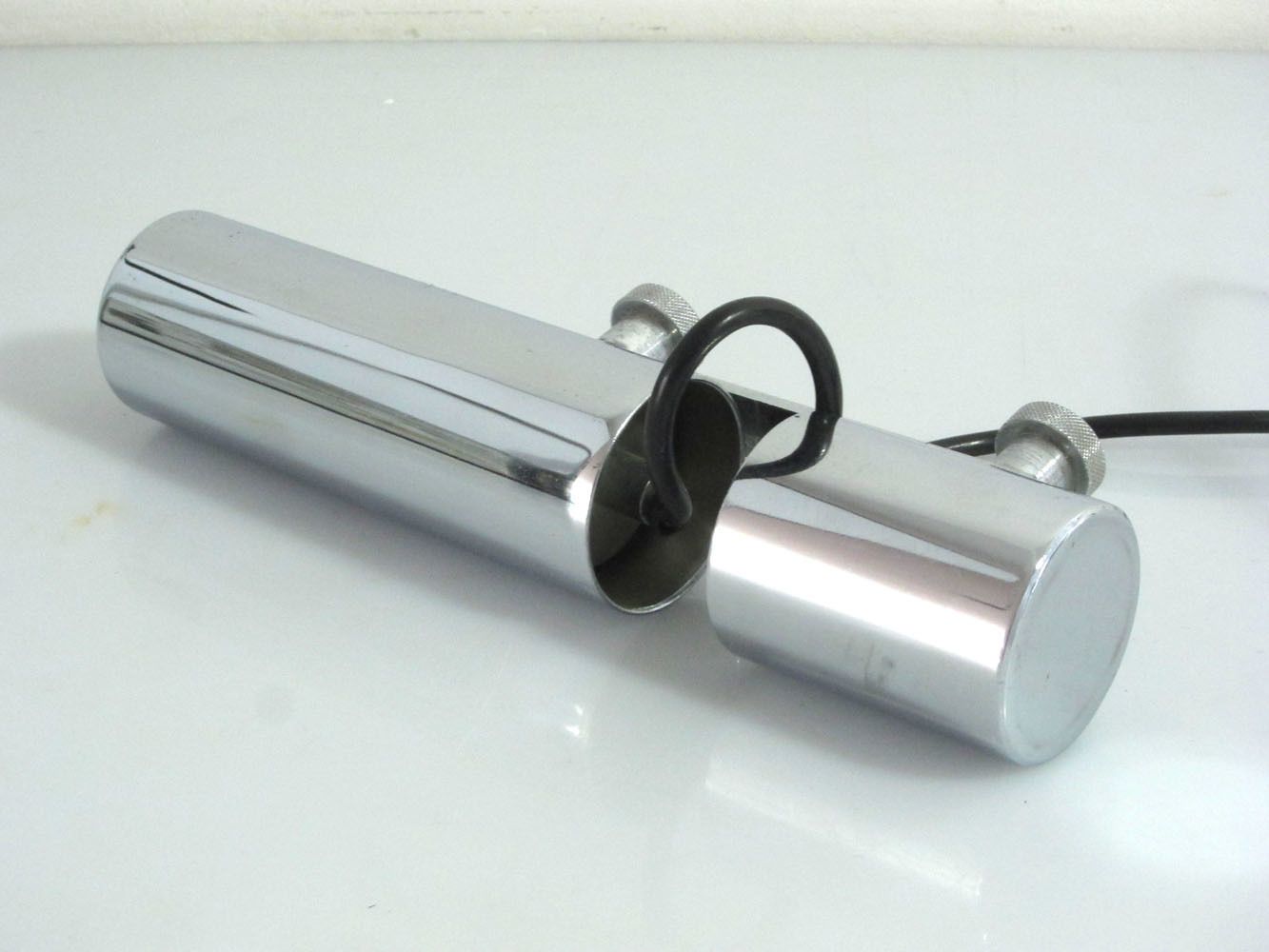 Chroom En Metalen Vintage Tafellamp Uit De Jaren Zestig photo furniture