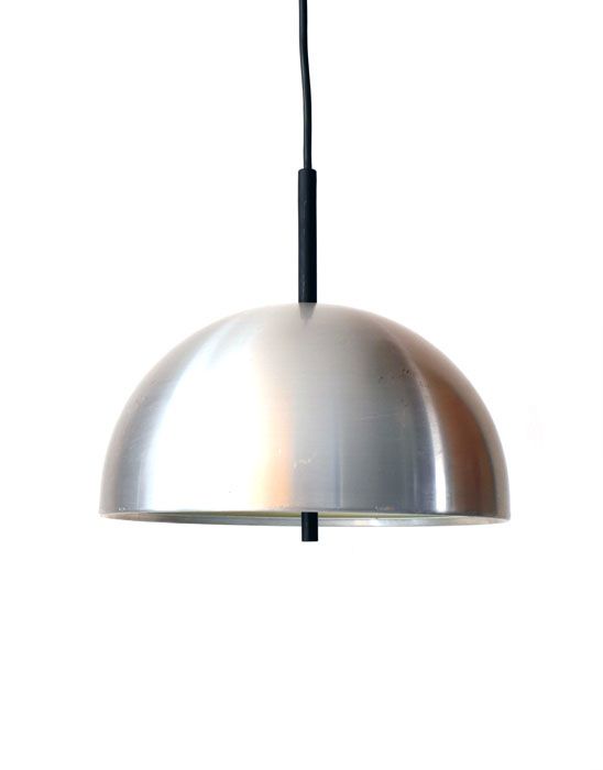 Sixties Vintage Aluminium Pendant Lamp