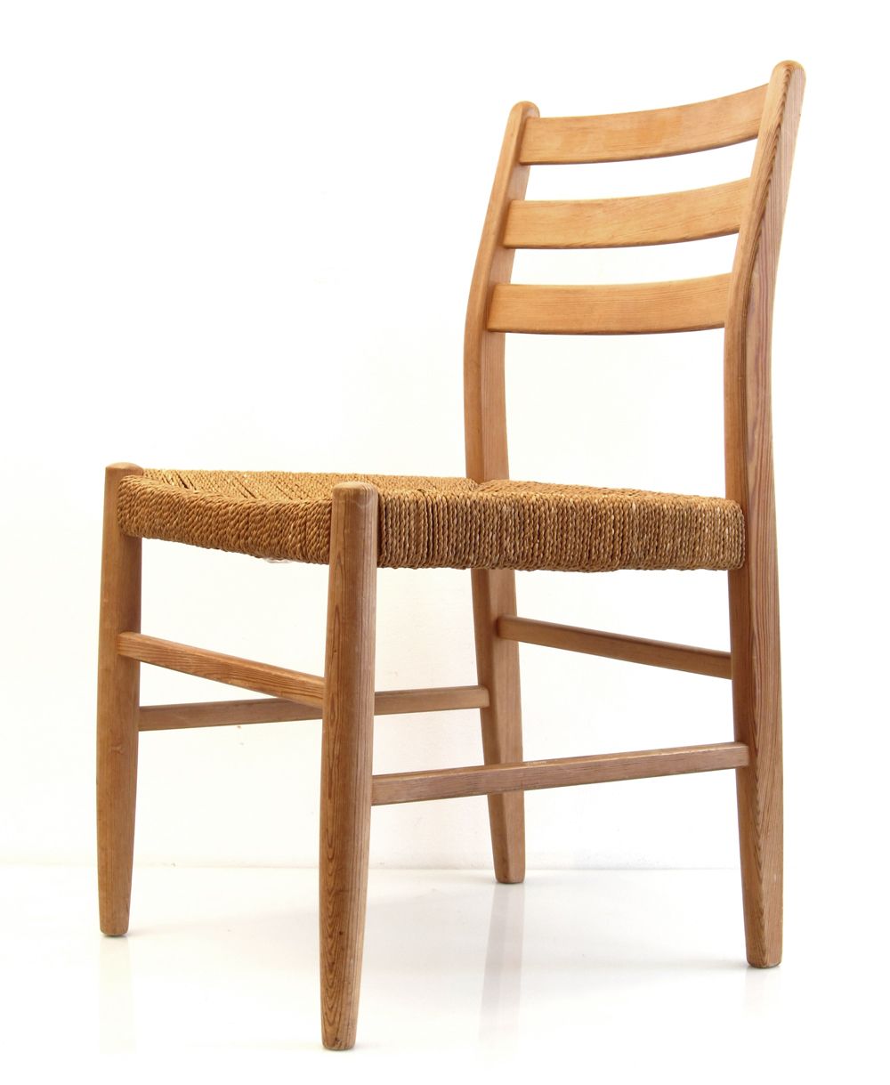 Scandinavian 50s Wooden Retro Chair