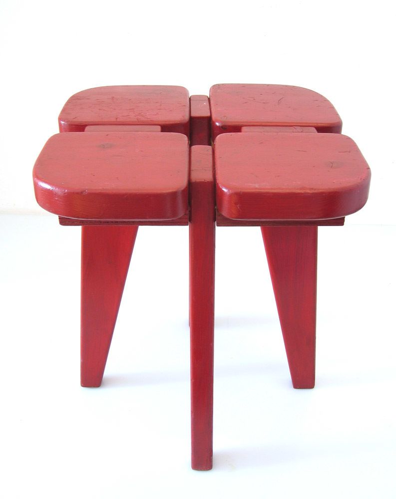 Lisa Johansson Pape Vintage 1950s Stool