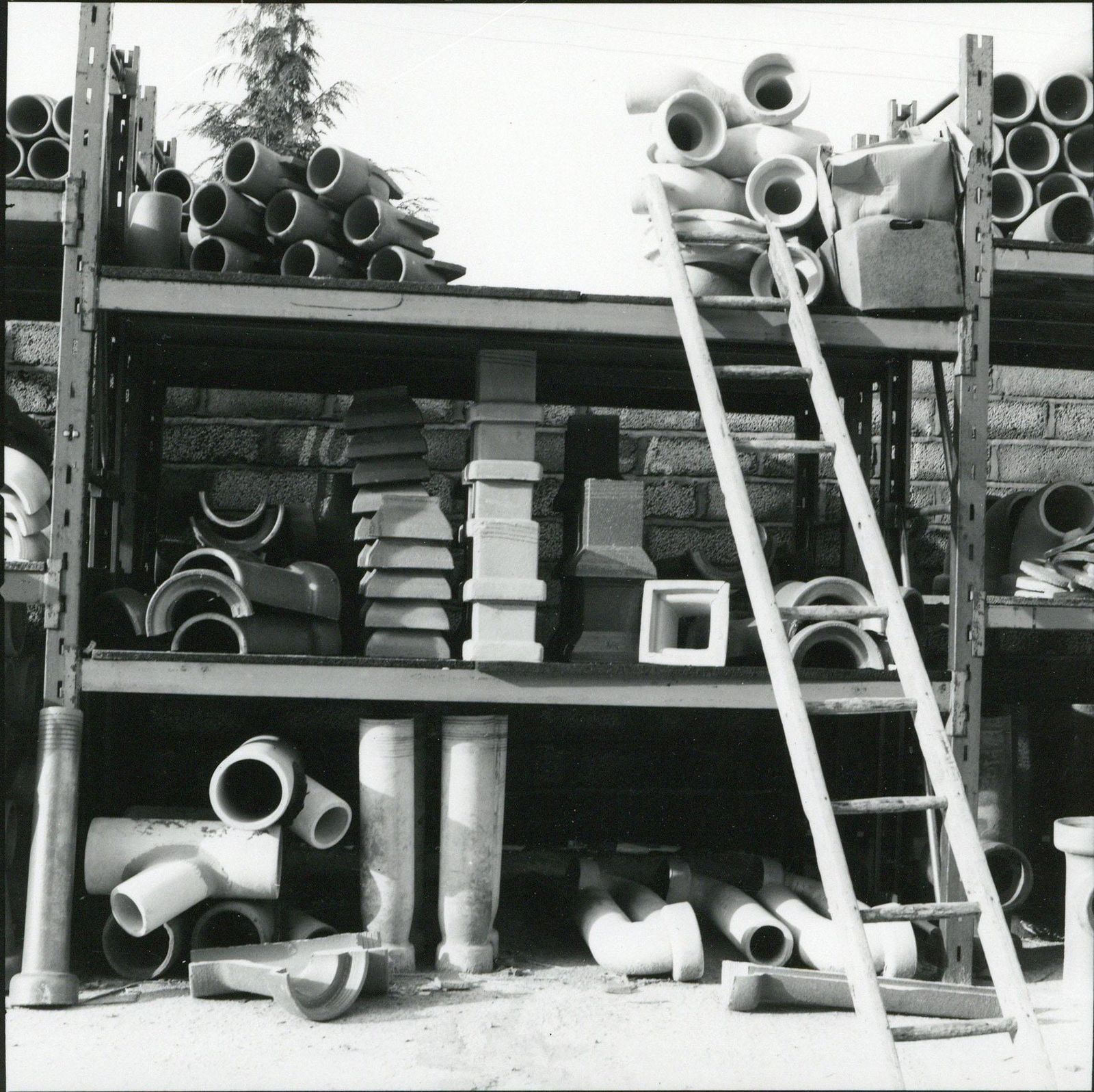 Rosemary Ellis Pipes IV Gelatin Silver Photograph Proof Print Published In Book 1975