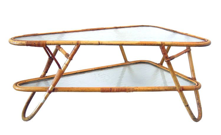 Grote Rotan Salontafel Van Dirk Van Sliedrecht Voor Rohe Noordwolde photo furniture