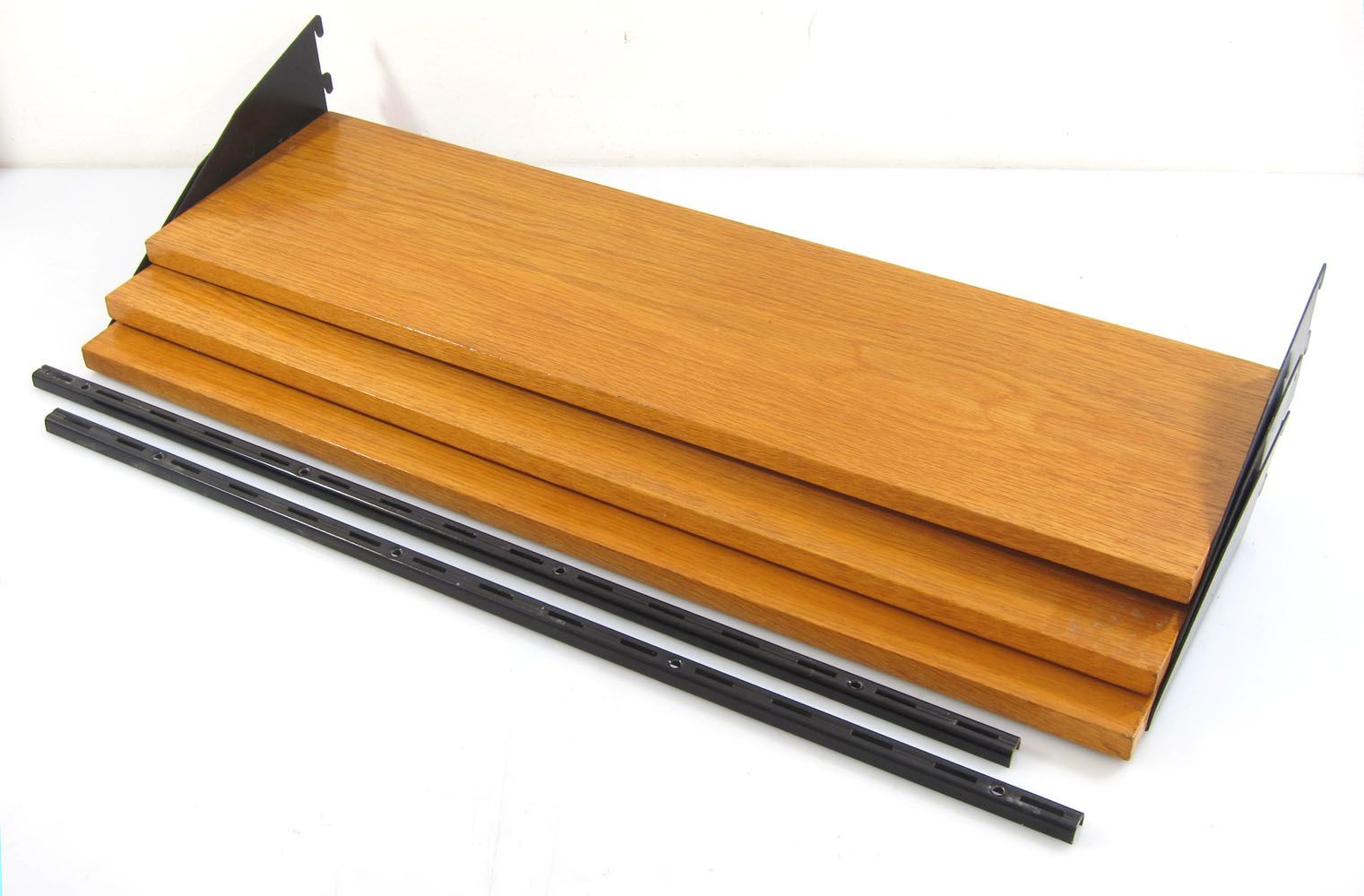 Jaren Zestig Vintage Houten Wandkast photo for sale
