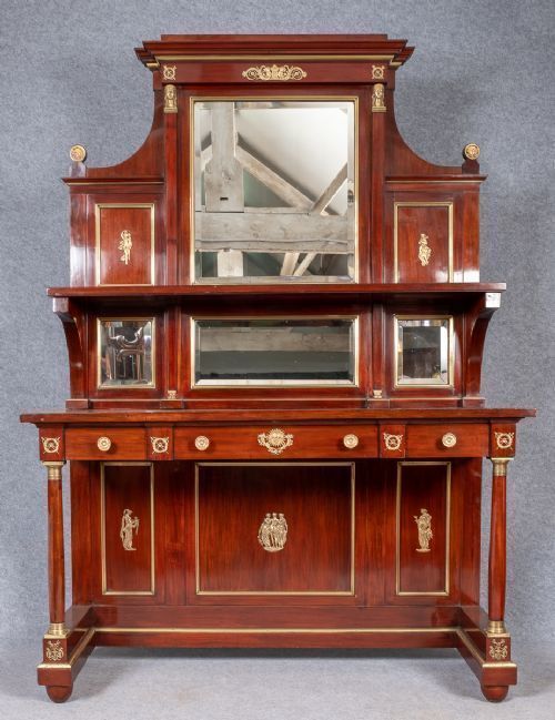 Superb French Empire Console Table photo furniture