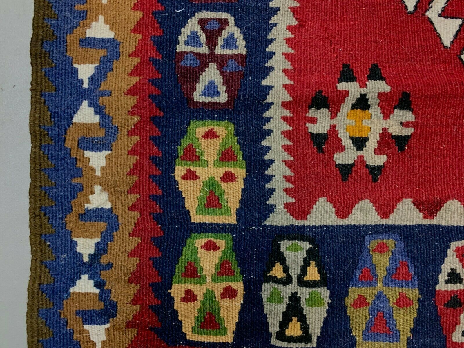 Vintage Turkish Kilim Kelim Rug 180x108cm Shabby, Country Home, Boho photo vintage