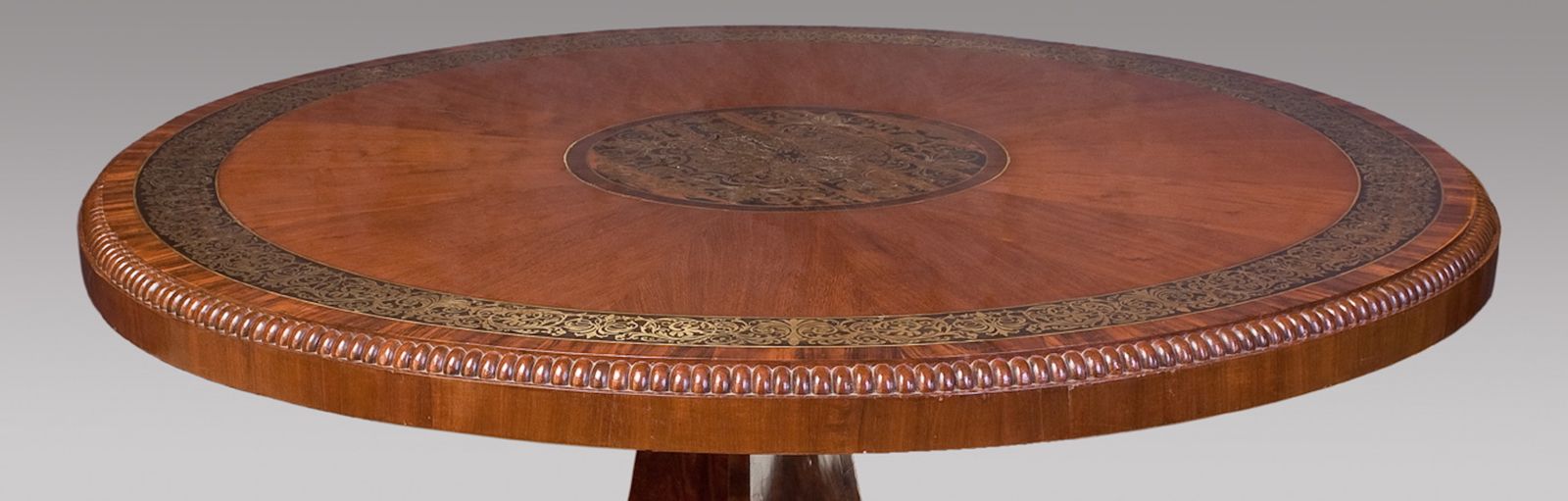 This Center Table Is From The Early 19th Century Regency Period, And Is Made From Mahogany. photo for sale