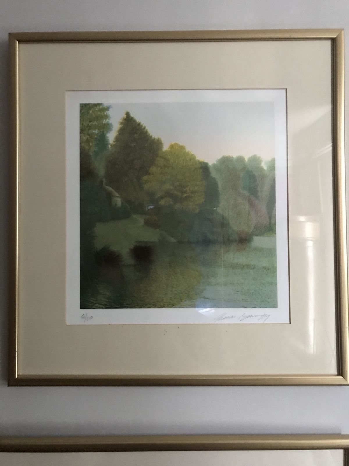 Set Of 4 Limited Edition Prints Of Stourhead (Wiltshire) By Graham Bannister photo Art