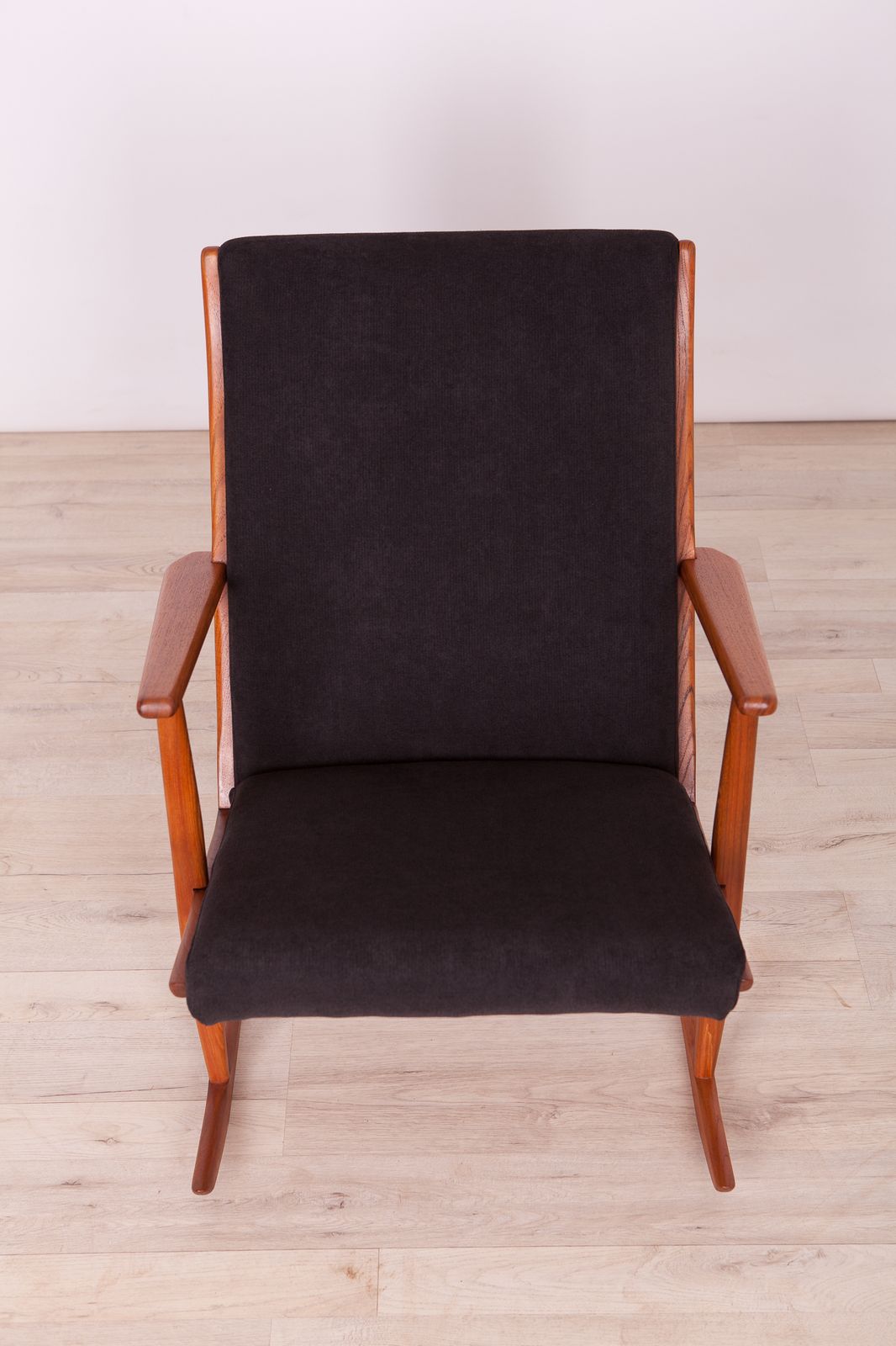 Mid Century Model 97 Rocking Chair By G. Jensen For Kubus, 1950s photo furniture